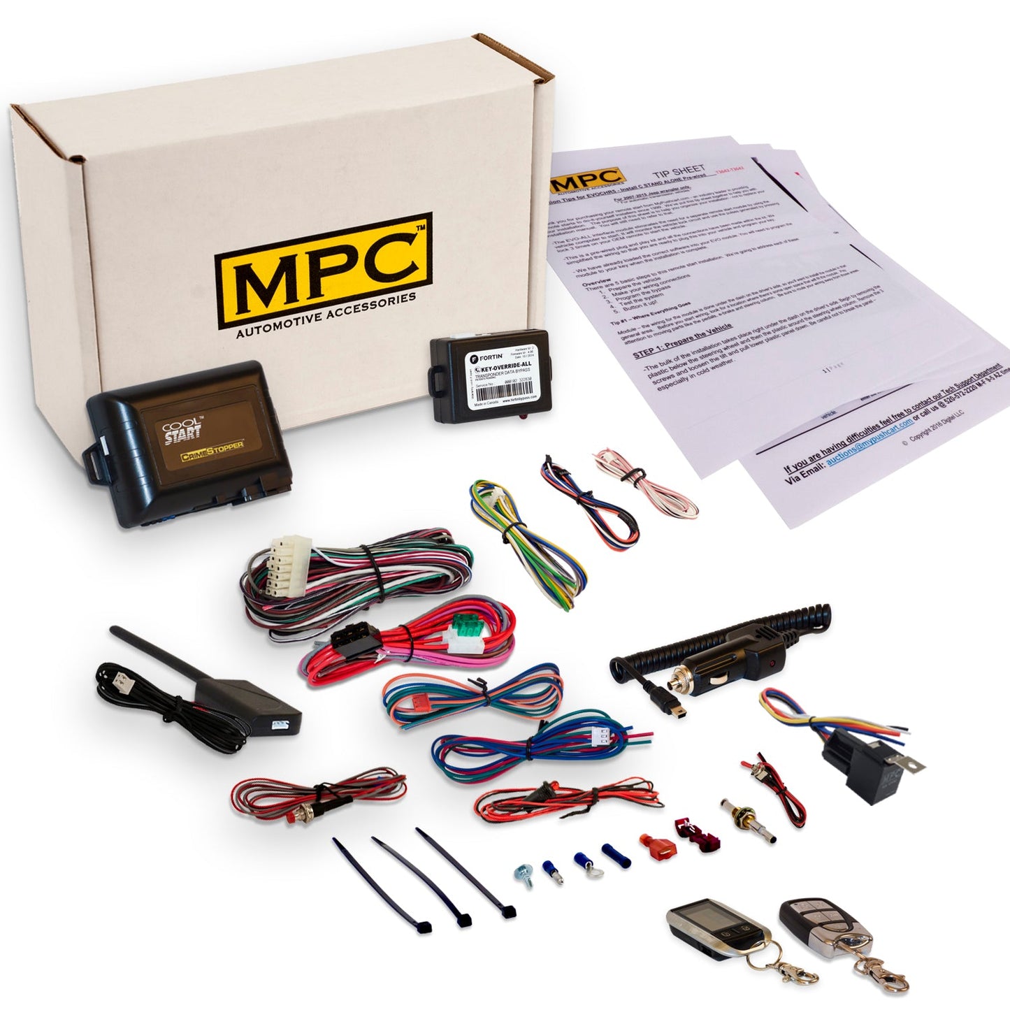 2008-2010 Scion xB Remote Start Kit - 40-bit regular key - MyPushcart