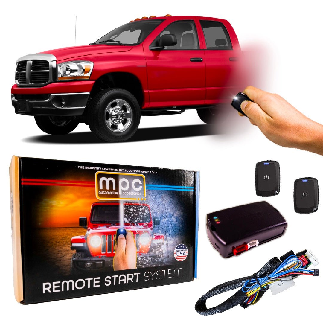 2008 Dodge Ram 2500 Remote Start Kit - Semi Plug & Play - Key-to-Start - MyPushcart