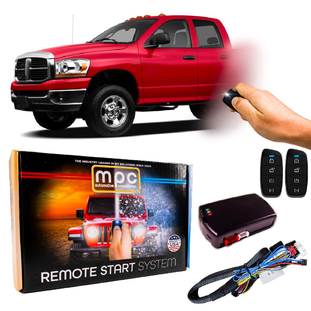 2008 Dodge Ram 2500 Remote Start Kit - Semi Plug & Play - Key-to-Start - MyPushcart