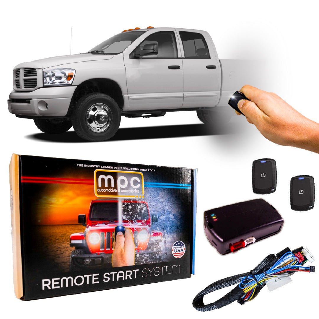 2008 Dodge Ram 3500 Remote Start Kit - Semi Plug & Play - Key-to-Start - MyPushcart