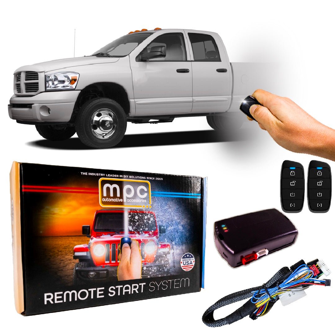 2008 Dodge Ram 3500 Remote Start Kit - Semi Plug & Play - Key-to-Start - MyPushcart