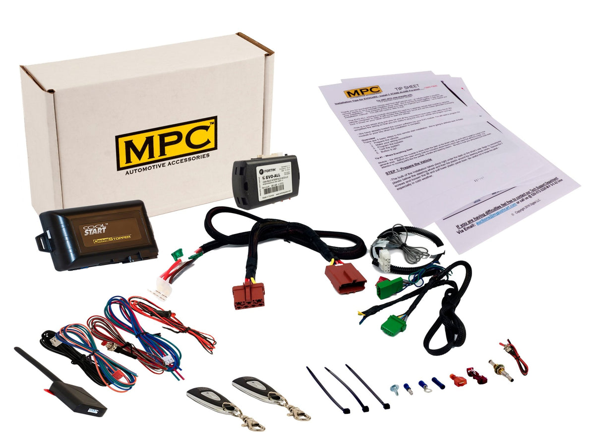 2009-2014 Honda Fit C1-D2 Remote Start Kit - Semi Plug & Play - Key-to-Start - MyPushcart