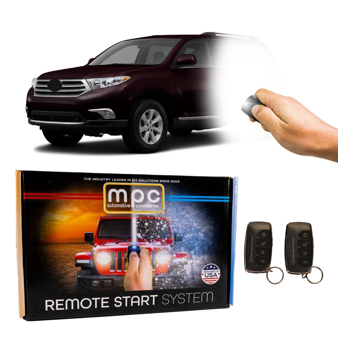 2010-2013 Toyota Highlander G Remote Start Kit - Semi Plug & Play - G-Key - MyPushcart