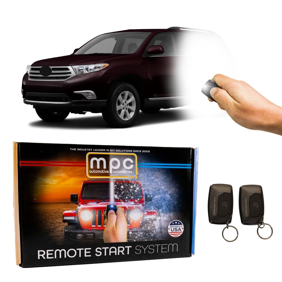 2010-2013 Toyota Highlander G Remote Start Kit - Semi Plug & Play - G-Key - MyPushcart