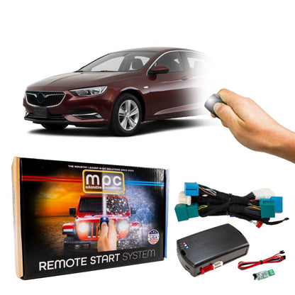 2011-2019 Buick Regal Remote Start Kit | Semi Plug & Play | Push-to-Start | Uses Factory Fob | Includes Software Loader - MyPushcart