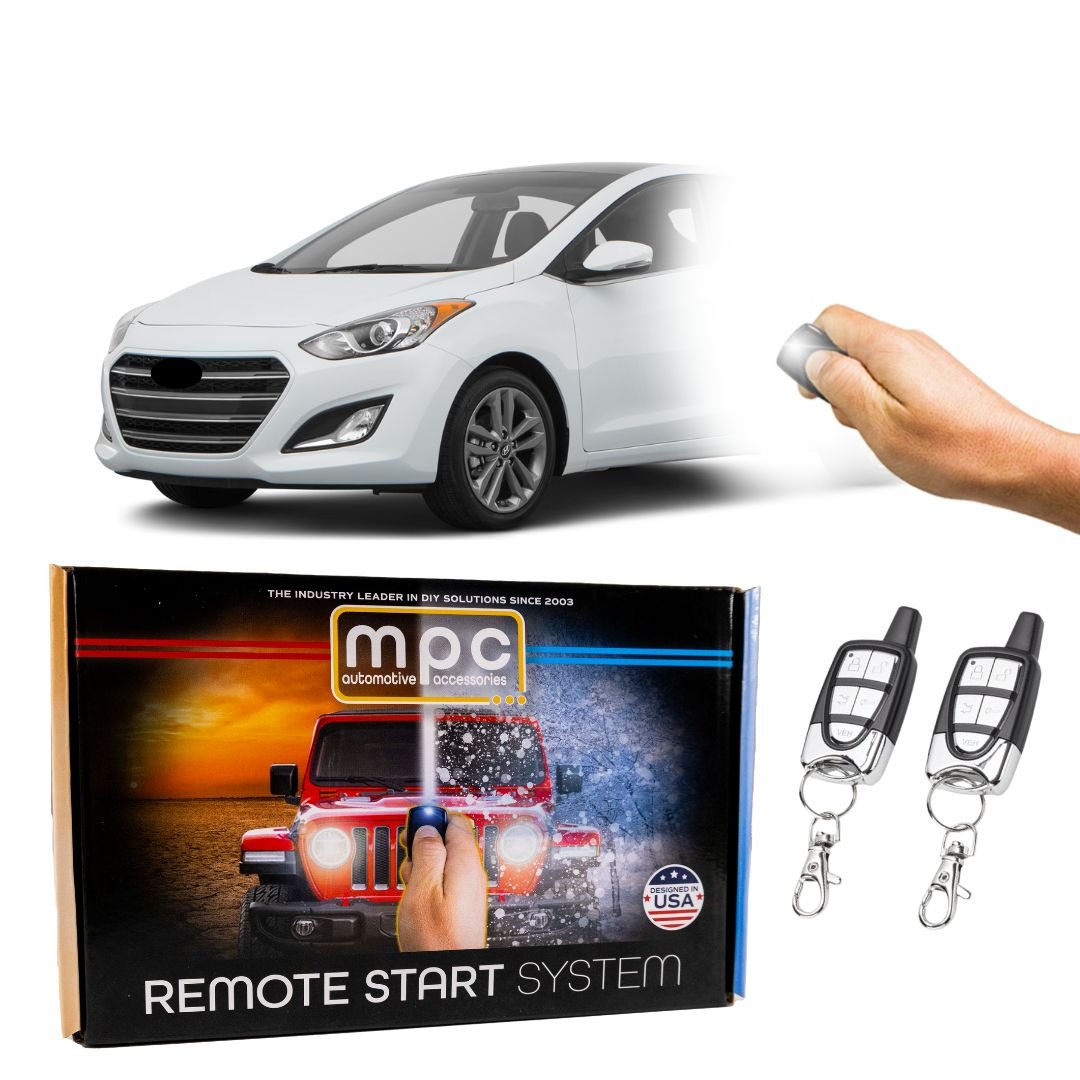 2013-2017 Hyundai Elantra GT Remote Start Kit - Semi Plug & Play - Key-to-Start - MyPushcart