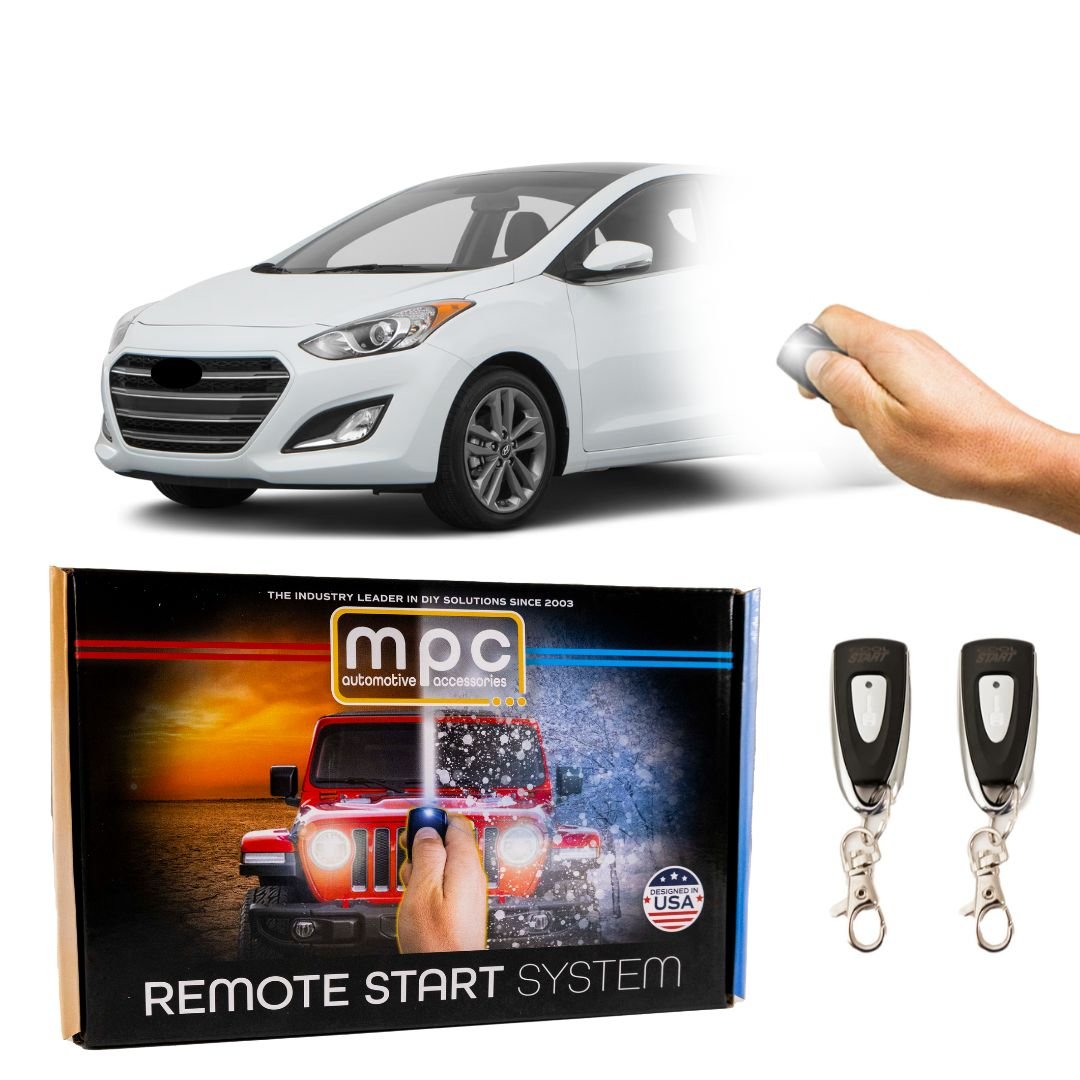 2013-2017 Hyundai Elantra GT Remote Start Kit - Semi Plug & Play - Key-to-Start - MyPushcart