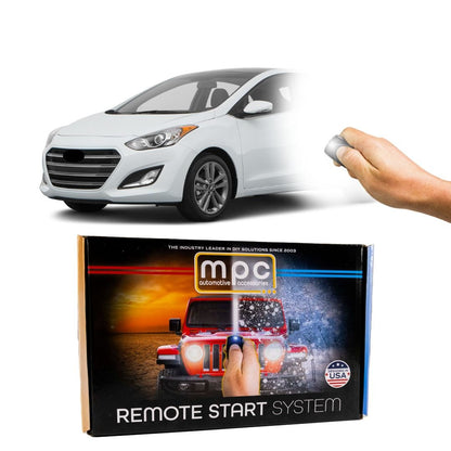 2013-2017 Hyundai Elantra GT Remote Start Kit - Semi Plug & Play - Key-to-Start - MyPushcart