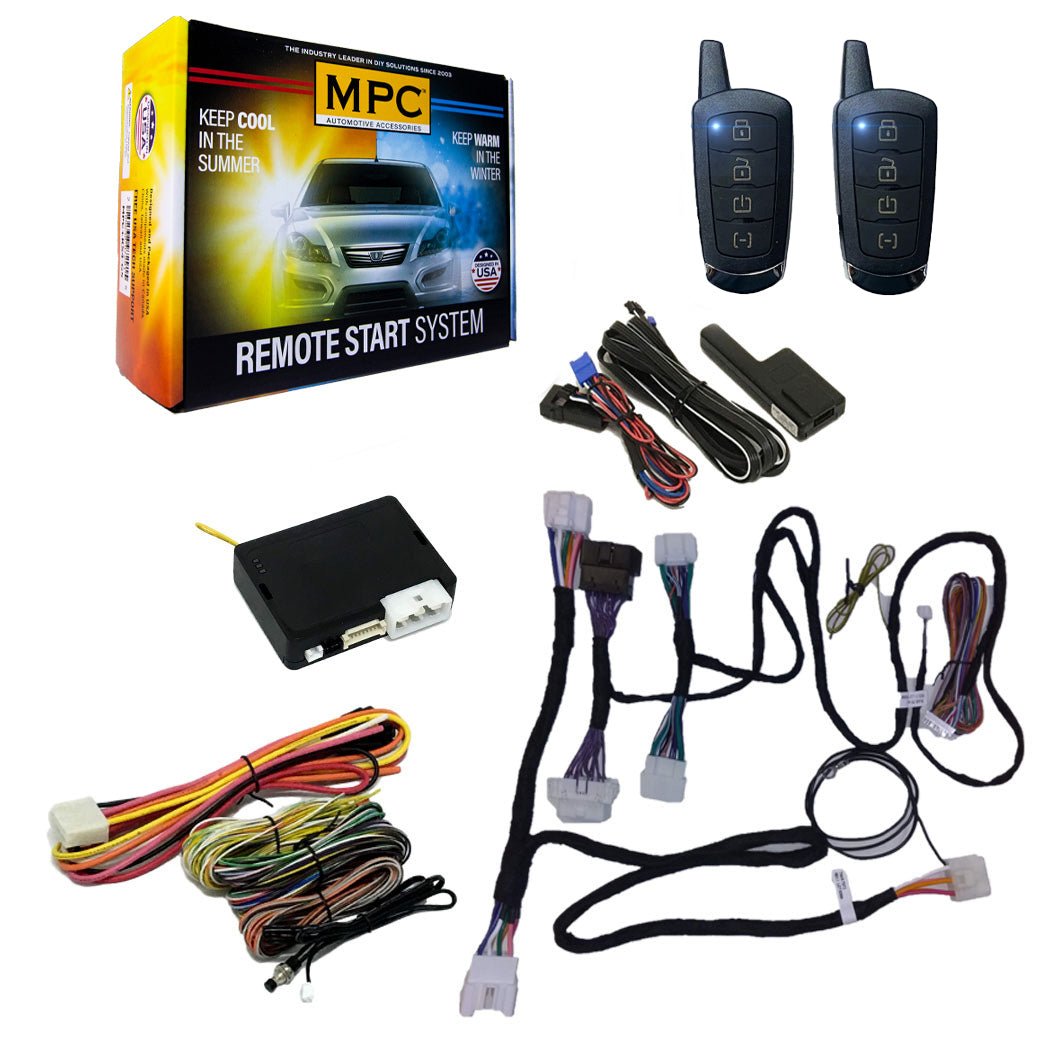 2015-2019 Toyota Prius C Remote Start Kit - Semi Plug & Play - H-Key - MyPushcart
