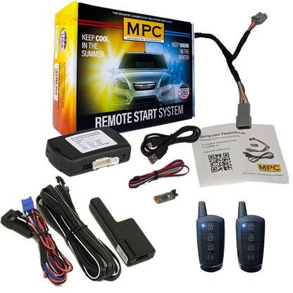 2017-2018 Chrysler Pacifica Remote Start Kit - Semi Plug & Play - Push-to-Start - MyPushcart