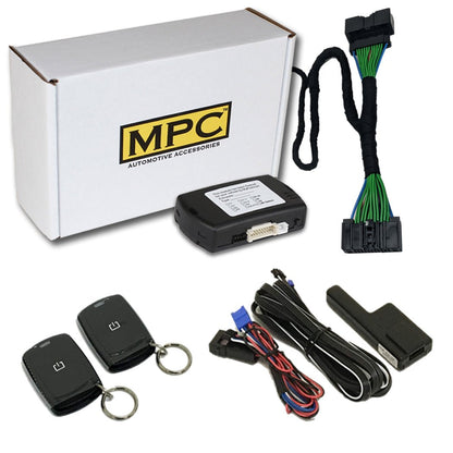 2017-2019 Ford F-250 Super Duty Remote Start Kit | Plug & Play | GAS DIESEL HYBRID | Extended Range 1-Button Remote Up To 1,500 ft | 1-Button Remote - MyPushcart