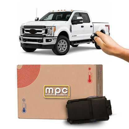 2017-2019 Ford F-350 SD Diesel Remote Start Kit - Plug & Play - Key-to-Start - MyPushcart