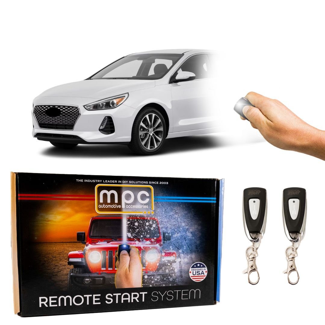 2018 Hyundai Elantra GT Remote Start Kit - Semi Plug & Play - Key-to-Start - MyPushcart