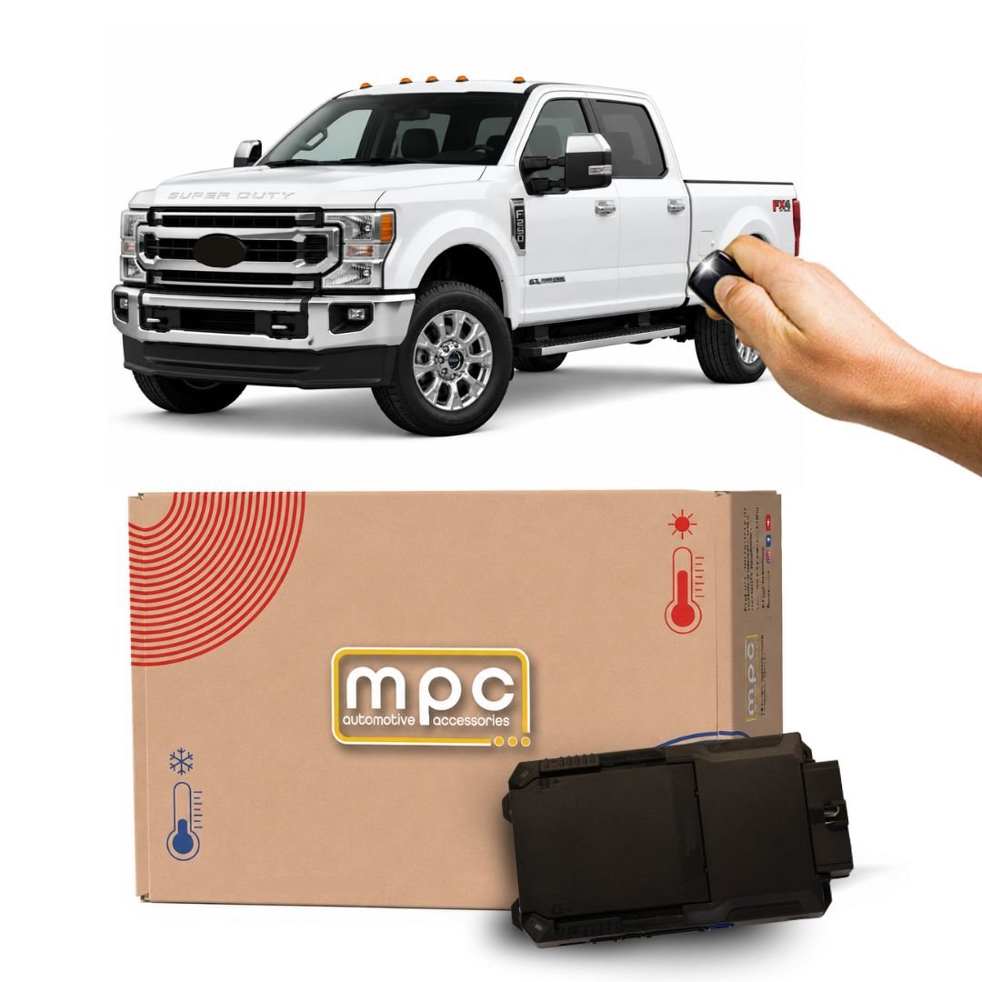 2020-2021 Ford F-250 Super Duty Remote Start Kit | Plug & Play | Push-to-Start | No Honk | Includes T-Harness | Factory Fob Activated - MyPushcart