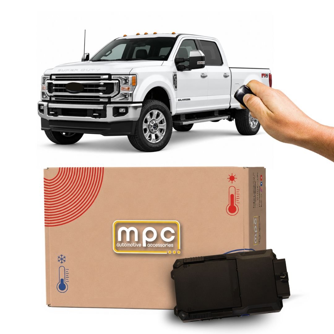 2020-2021 Ford F-350 Super Duty Remote Start Kit | Plug & Play | Push-to-Start | No Honk | Includes T-Harness | Factory Fob Activated - MyPushcart