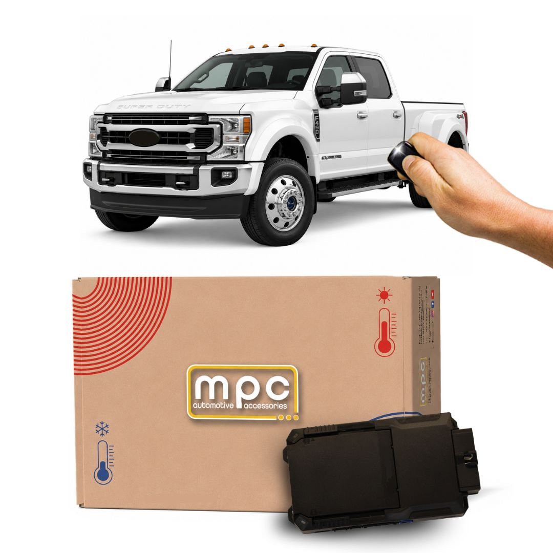 2020-2021 Ford F-450 Super Duty Remote Start Kit | Plug & Play | Push-to-Start | No Honk | Includes T-Harness | Factory Fob Activated - MyPushcart