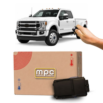 2020-2021 Ford F-450 Super Duty Remote Start Kit | Plug & Play | Push-to-Start | No Honk | Includes T-Harness | Factory Fob Activated - MyPushcart