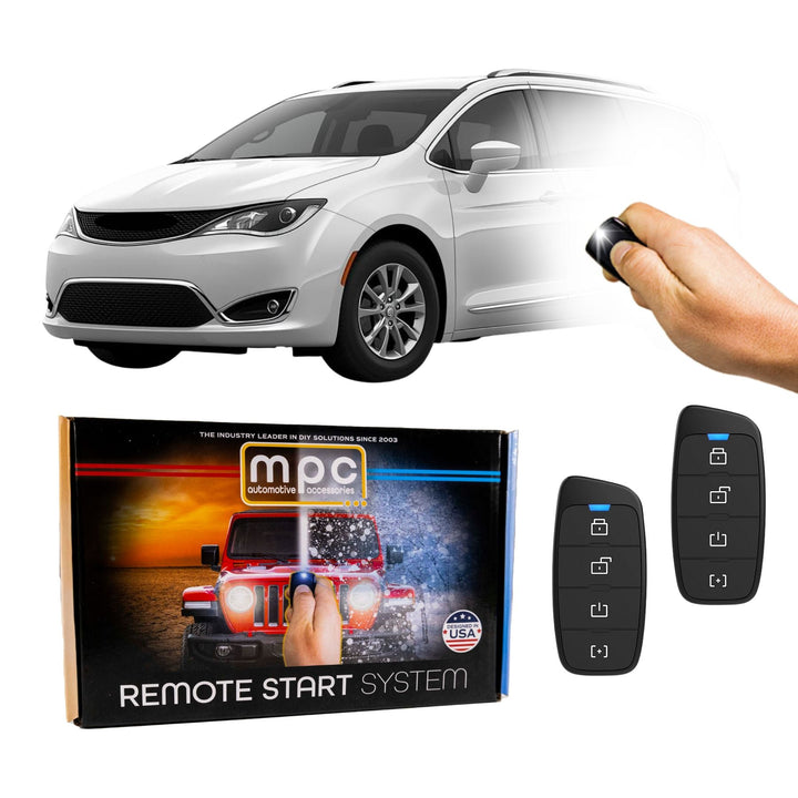 4 Button 2 Way Remote Start For 2020 - 2022 Chrysler Voyager - MyPushcart