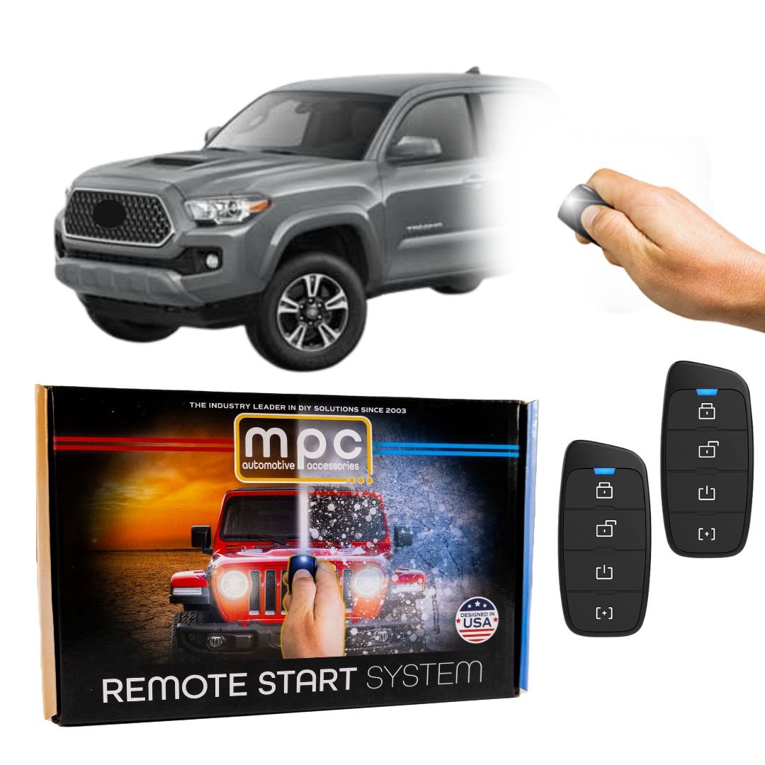 4 - Button 2 - way Remote Start Kit For 2016 - 2019 Toyota Tacoma Push - to - Start - MyPushcart