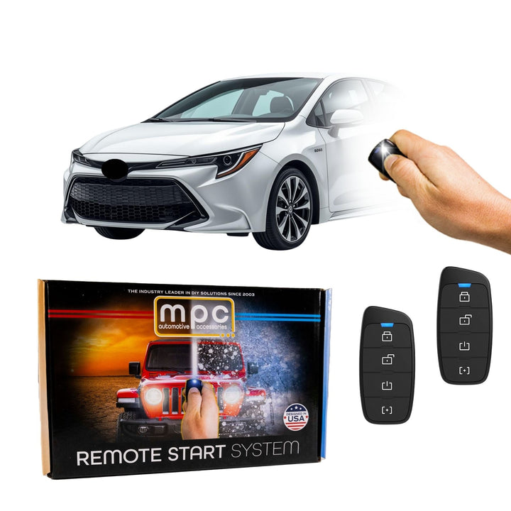 4 - Button Remote Start For 2023 - 2025 Toyota Corolla Hybrid Push To Start - MyPushcart