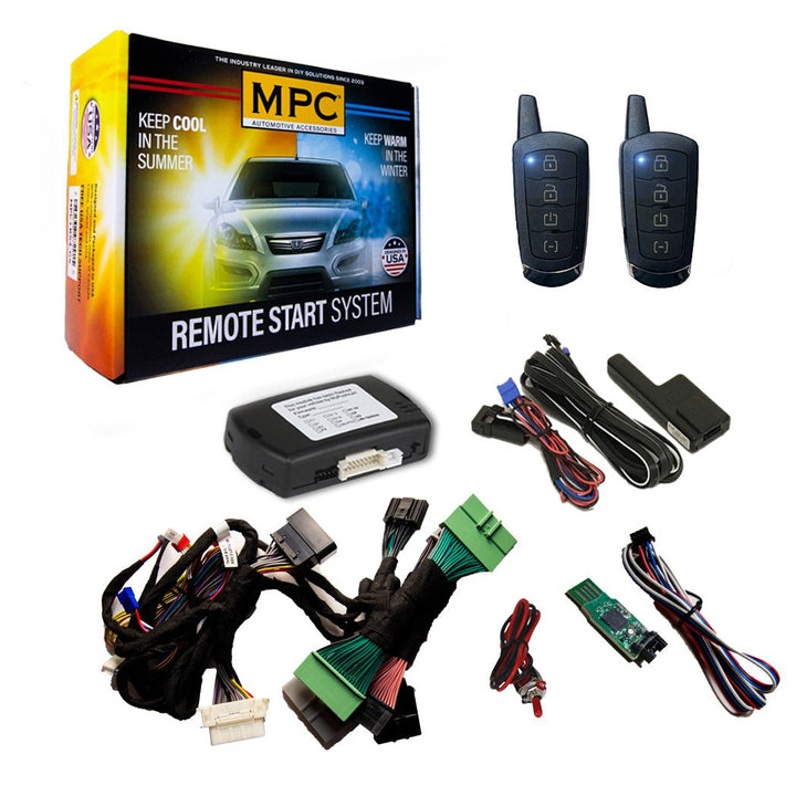 4 - Button Remote Start Kit For 2014 - 2020 Nissan Rogue - Key - to - Start - MyPushcart