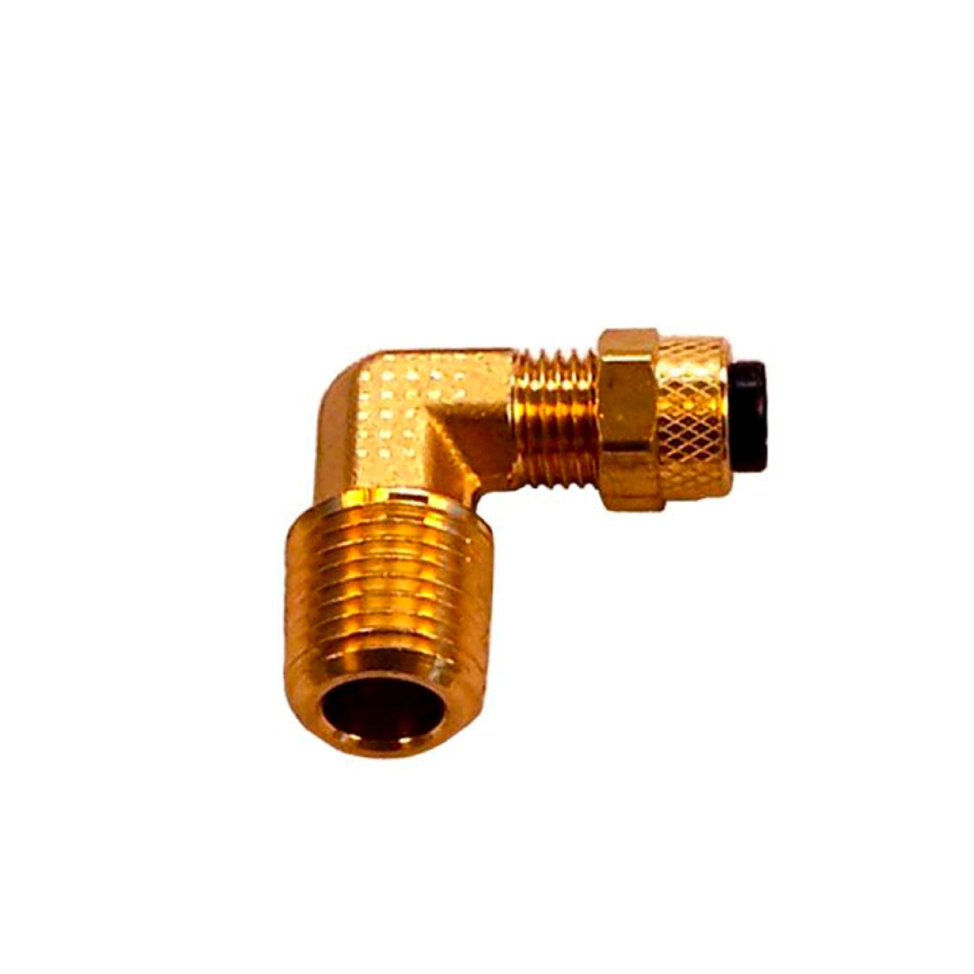 90 Degree "L" Fitting for 1/2" O.D tubing to 1/4 M NPT Thread - MyPushcart