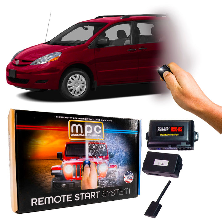 Remote Start Kits For 2004-2010 Toyota Sienna-Key-to-Start - Gas - MyPushcart