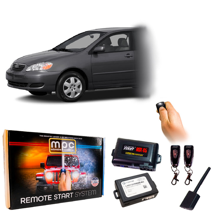 Remote Start Kits For 2005-2008 Toyota Corolla