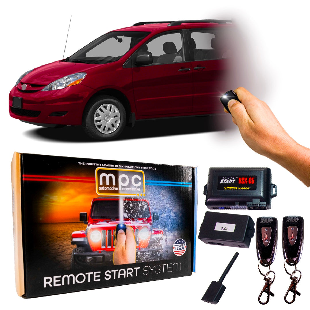 Remote Start Kits For 2004-2010 Toyota Sienna - Key-to-Start - Gas