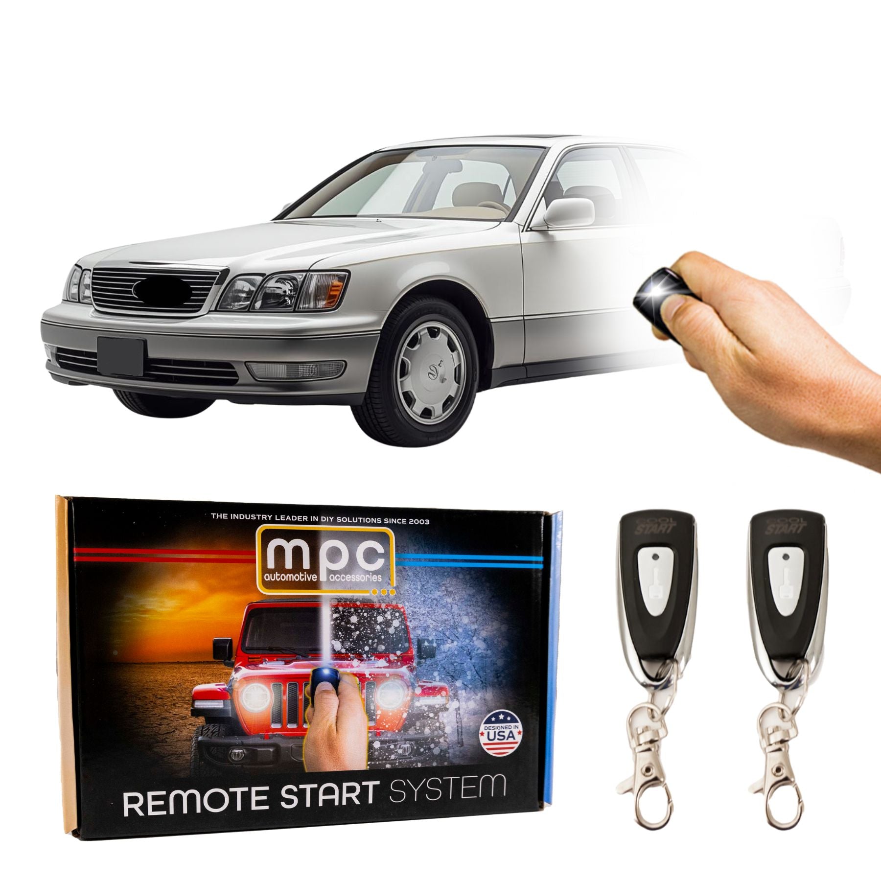 Lexus LS400 Remote Start Kit (1997–1998) | My Push Cart