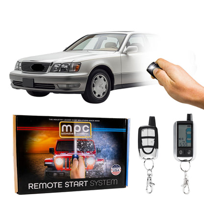 1997-1998 Lexus LS400 Remote Start Kit - Key-to-Start