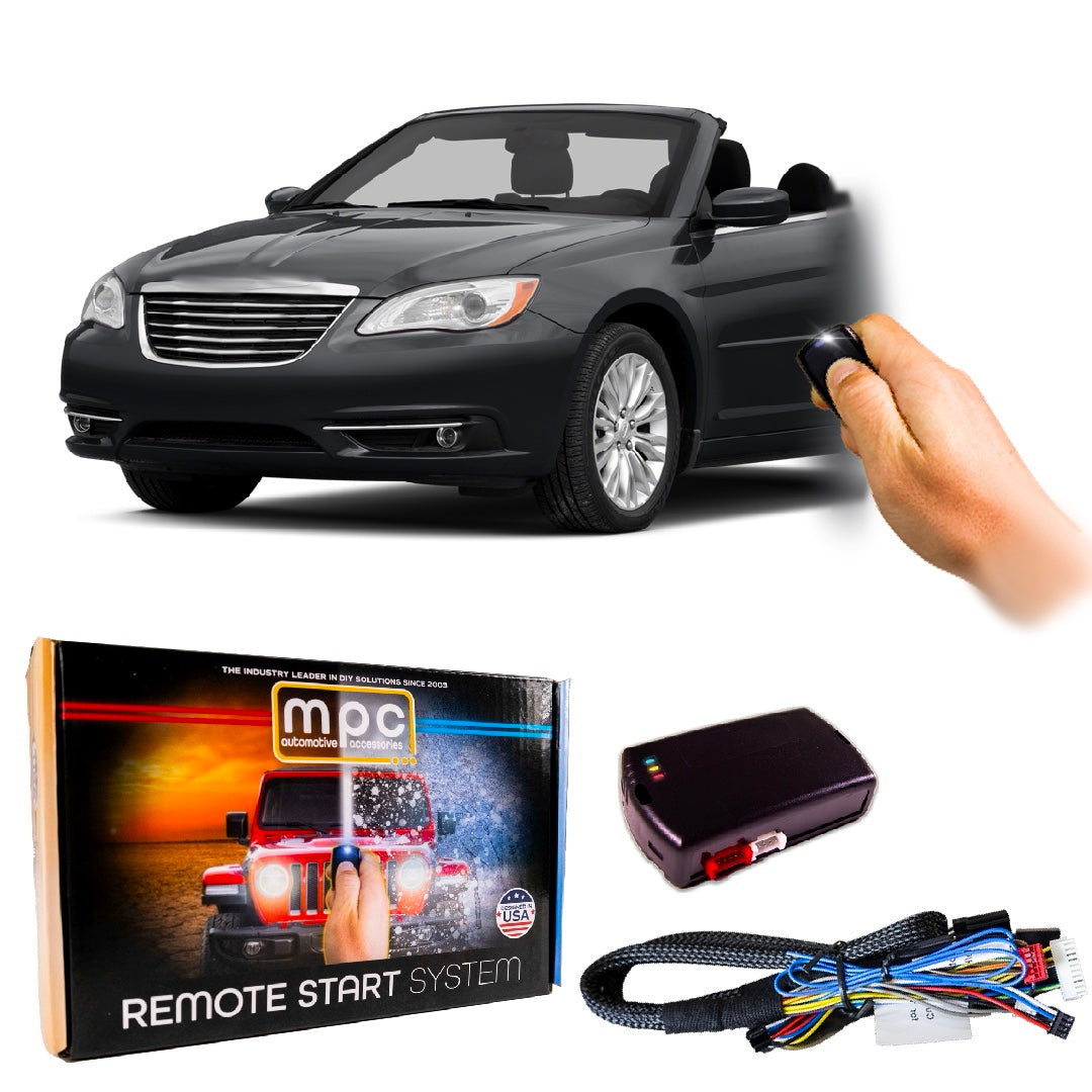 2011-2014 Chrysler 200 Remote Start Kit - Semi Plug & Play - Key-to-Start