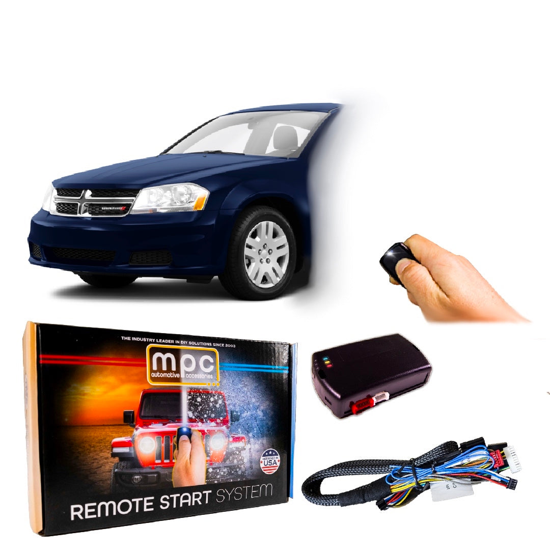 Remote Start Kits For 2008-2014 Dodge Avenger-Key-to-Start - Gas - MyPushcart