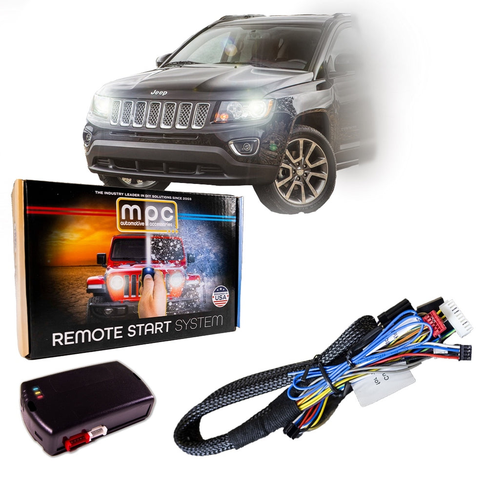 Remote Start Kits For 2008-2017 Jeep Compass-Key-to-Start - Gas - MyPushcart