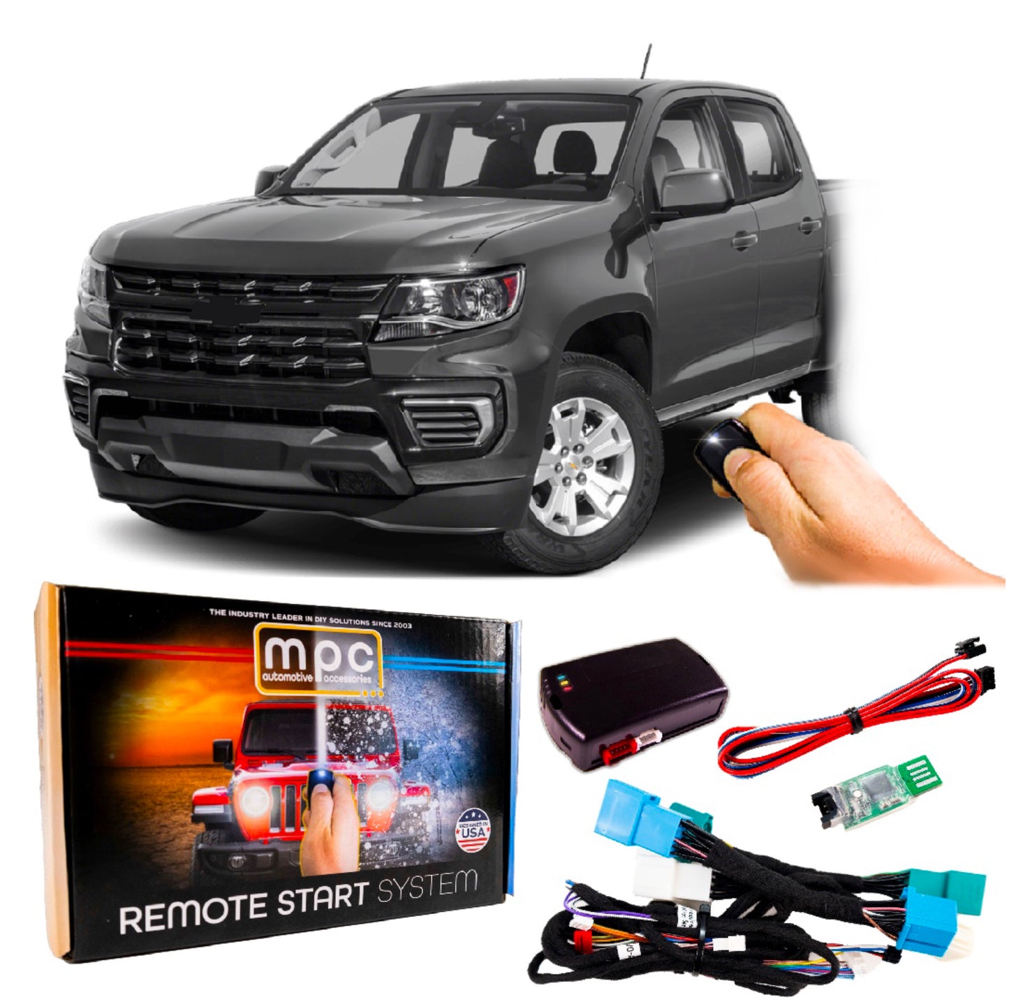 Remote Start Kits For 2015-2022 Chevrolet Colorado - Key-to-Start - Gas