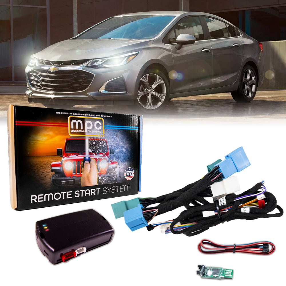 Remote Start Kits For 2010-2019 Chevrolet Cruze-Key-to-Start - Gas - MyPushcart