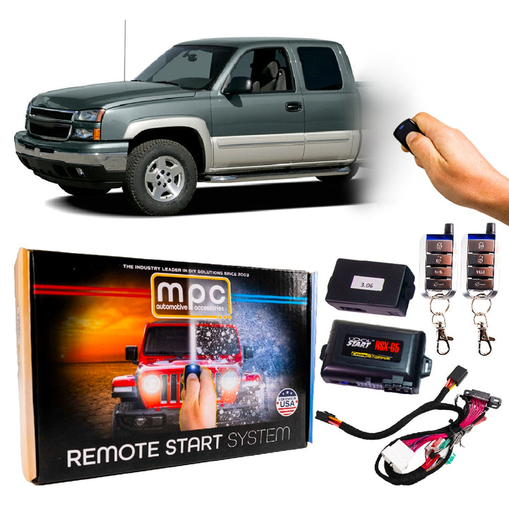 Remote Start Kits For 2007 Chevrolet Silverado 1500 - Classic Body Style - Key-to-Start - Gas