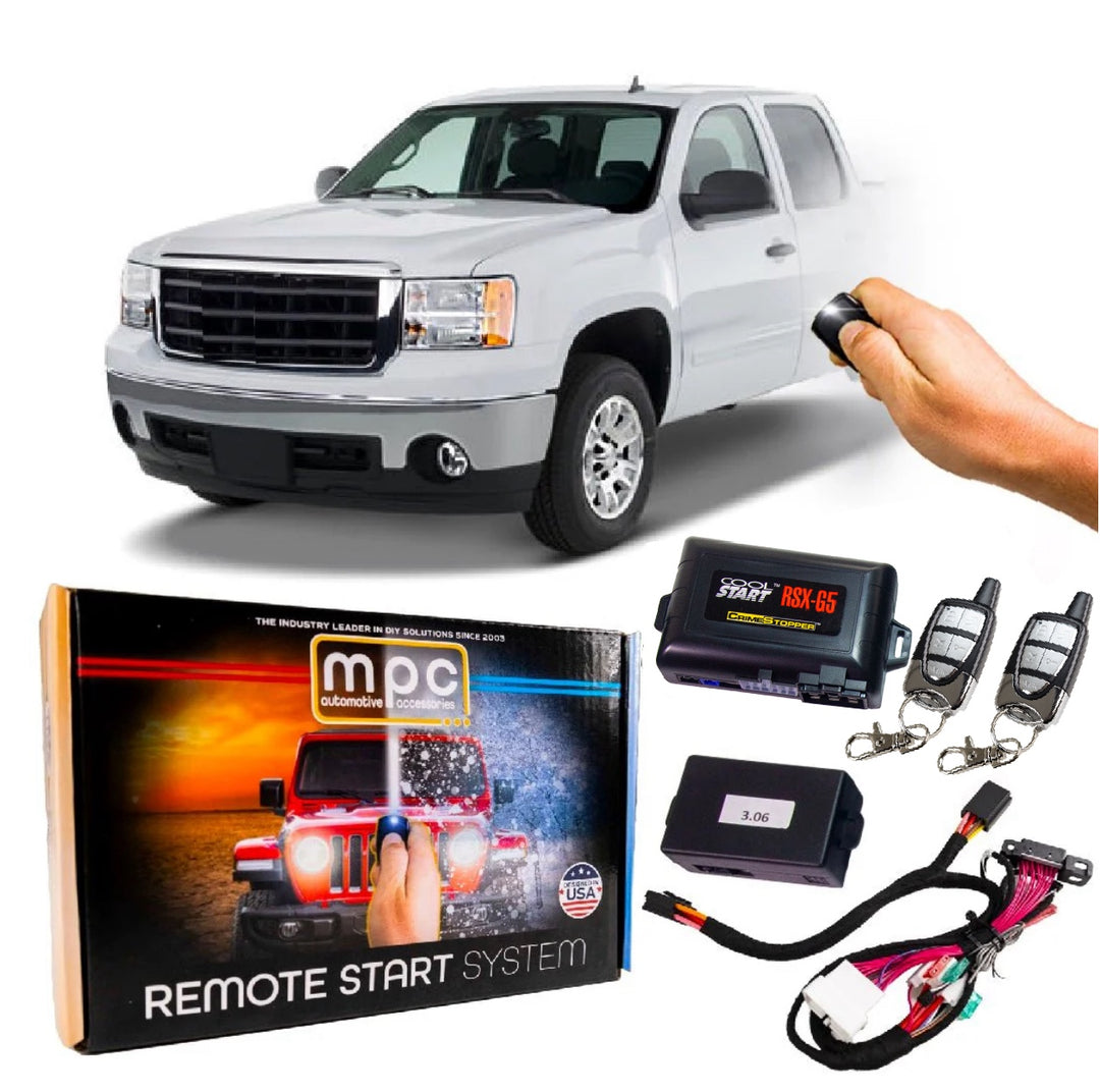 Remote Start Kits For 2007 GMC Sierra 1500 - Classic Body Style - Key-to-Start - Gas