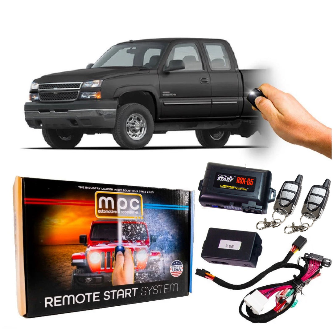 Remote Start Kits For 2003-2006 Chevrolet Silverado 3500-Key-to-Start - Gas - MyPushcart