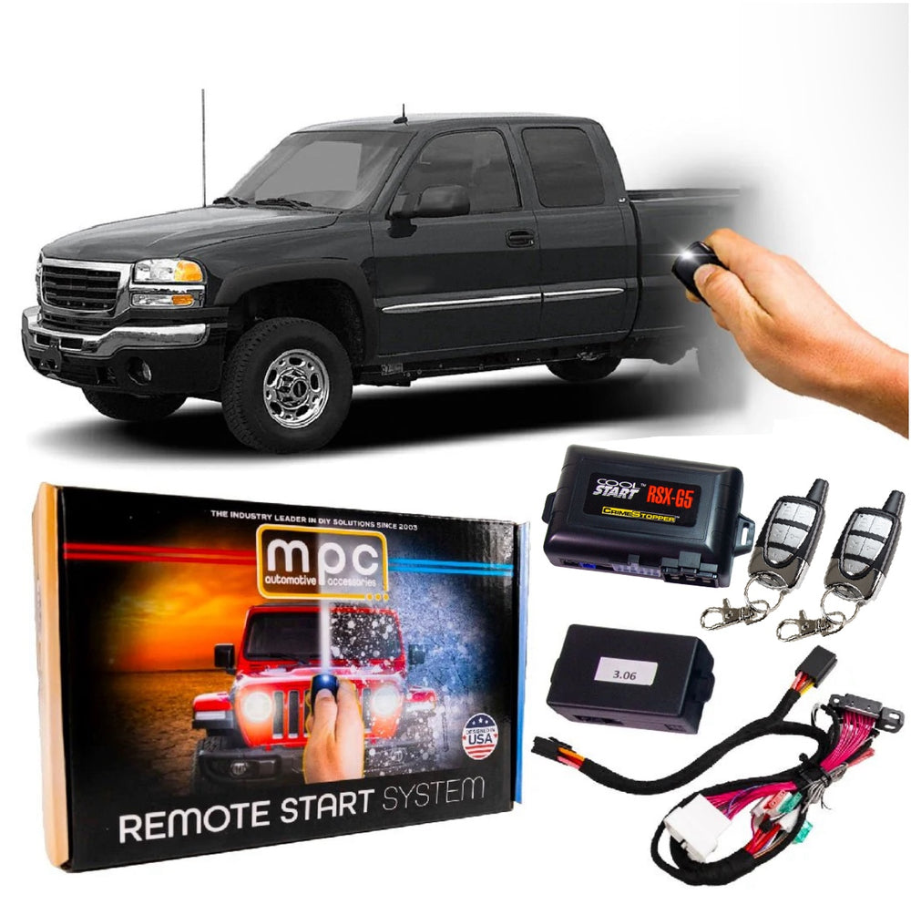 Remote Start Kits For 2003-2006 GMC Sierra 3500-Key-to-Start - Gas - MyPushcart