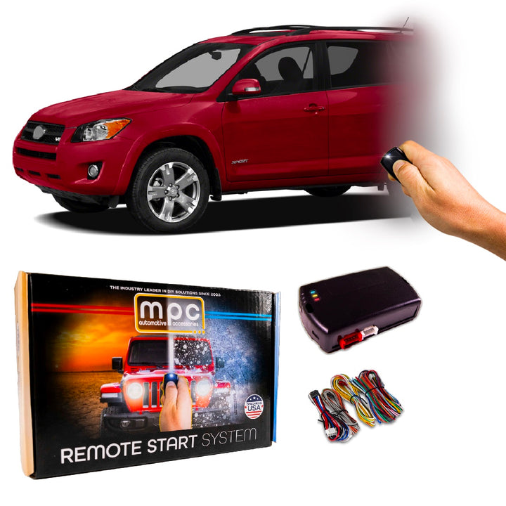 Remote Start Kits For 2009-2012 Toyota RAV4 - Push-to-Start - Gas