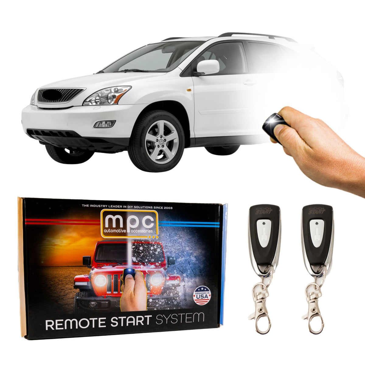 1999-2003 Lexus RX300 Remote Start Kit - Key-to-Start