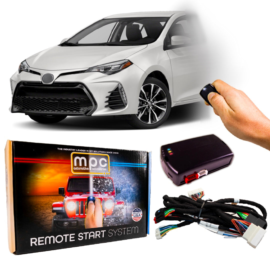 Remote Start Kits For 2014-2019 Toyota Corolla - Push-to-Start - Gas