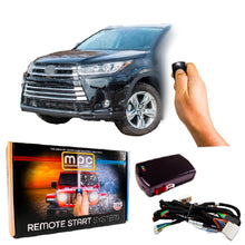 2014-2019 Toyota Highlander Remote Start Kit | Plug & Play | Push-to-Start | Lock 3X to Start | Easy Install | Factory Fob Activated