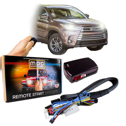 Remote Start Kits For 2014-2019 Toyota Highlander