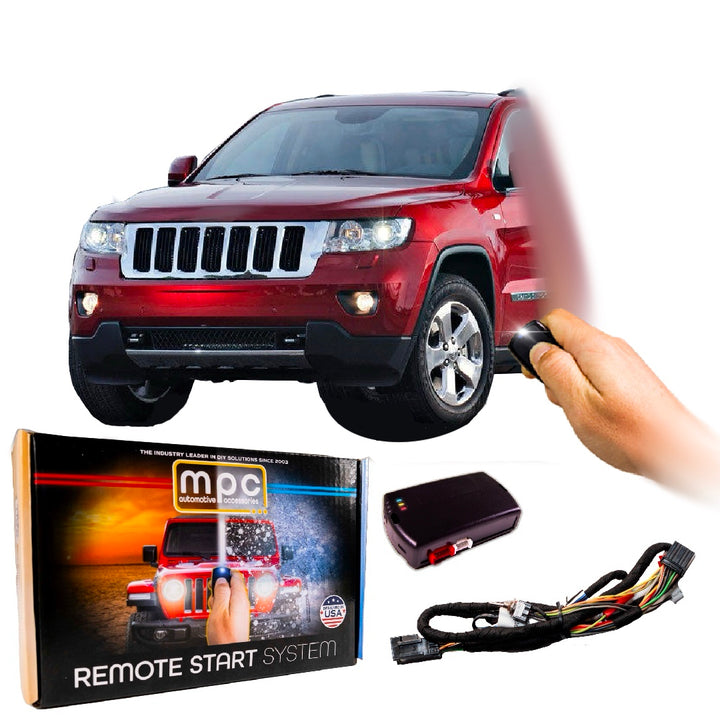 Remote Start Kits For 2011-2013 Jeep Grand Cherokee-Key-to-Start - Gas - MyPushcart