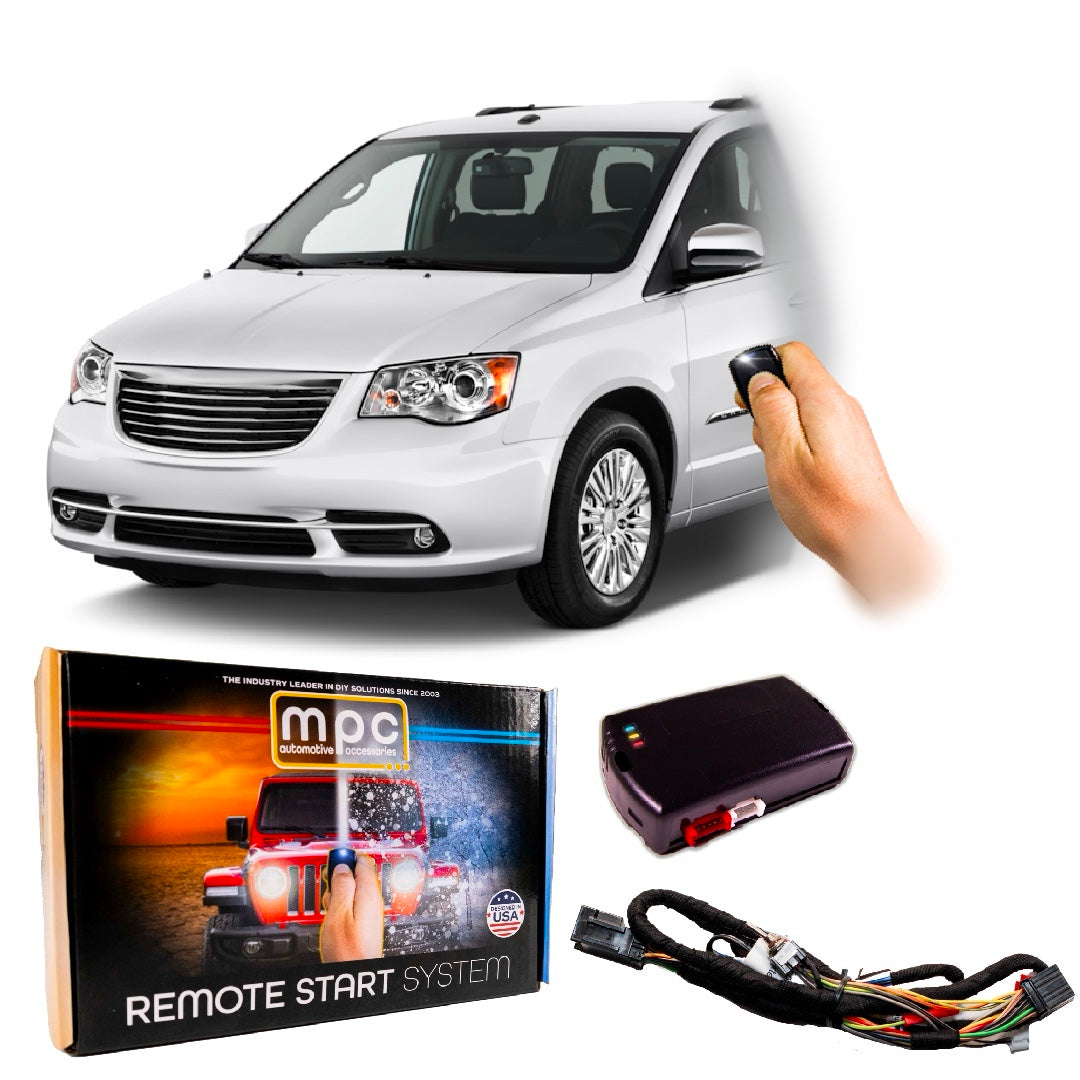Remote Start Kits For 2008-2010 Chrysler Town & Country - Key-to-Start - Gas