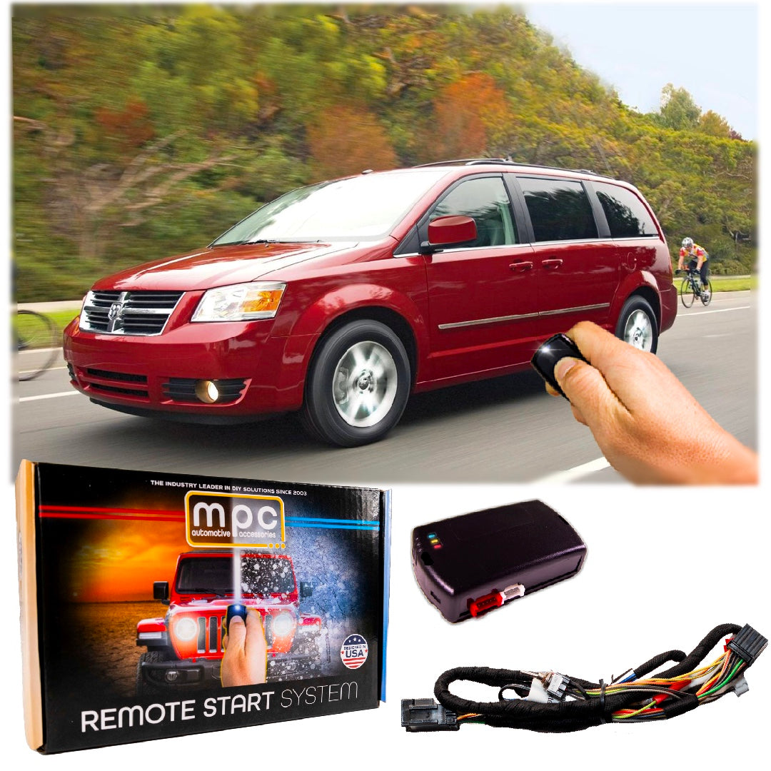 Remote Start Kits For 2008-2010 Dodge Grand Caravan-Key-to-Start - Gas - MyPushcart