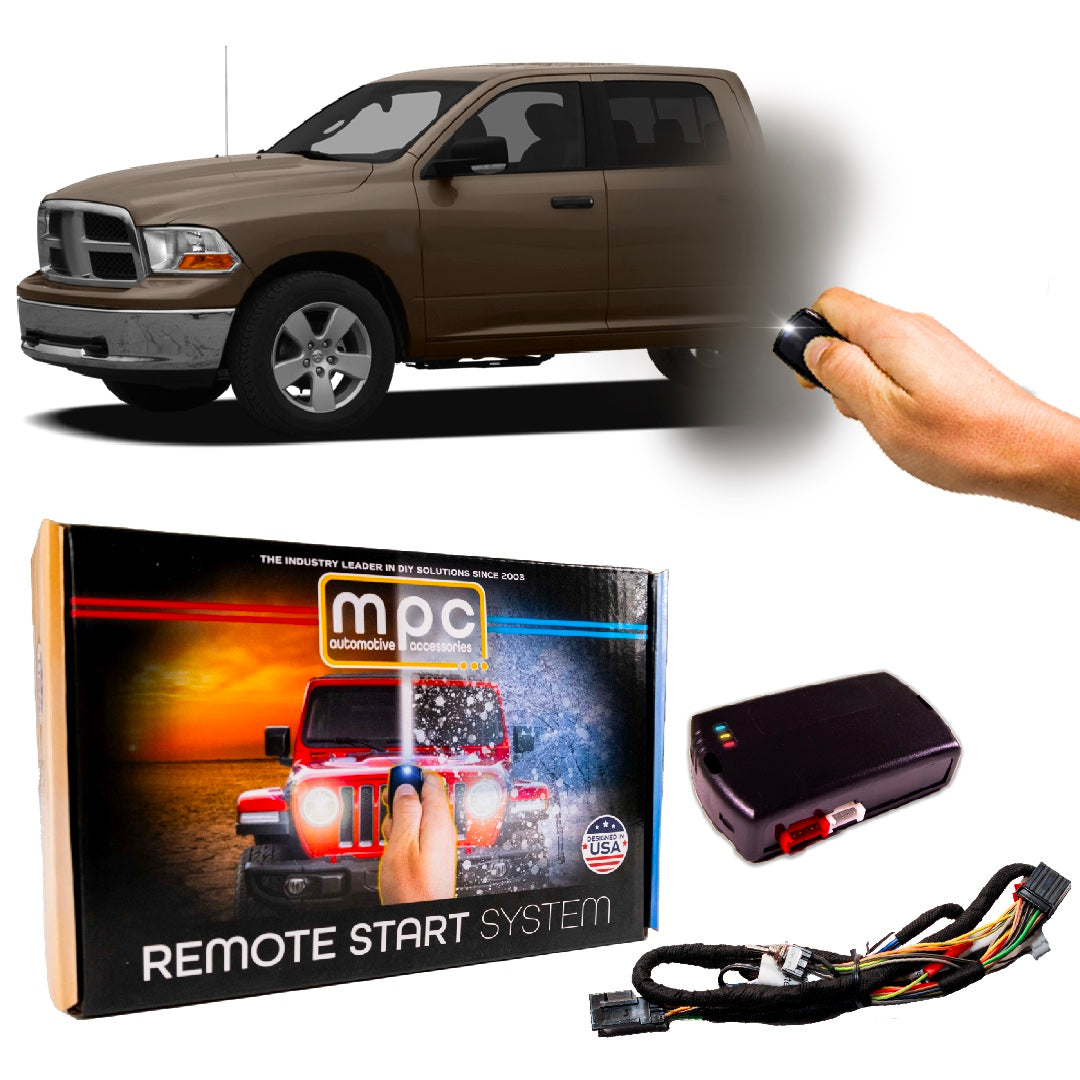 Remote Start Kits For 2009-2010 Dodge RAM 1500 - Key-to-Start - Gas