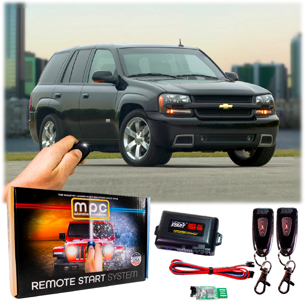 Remote Start Kits For 2002-2008 Chevrolet Trailblazer-Key-to-Start - Gas - MyPushcart